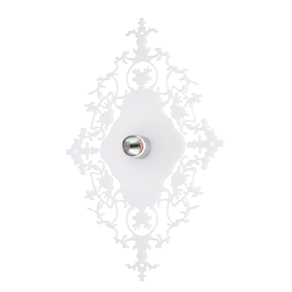 ROYAL,1LT WALL SCONCE,WHITE
