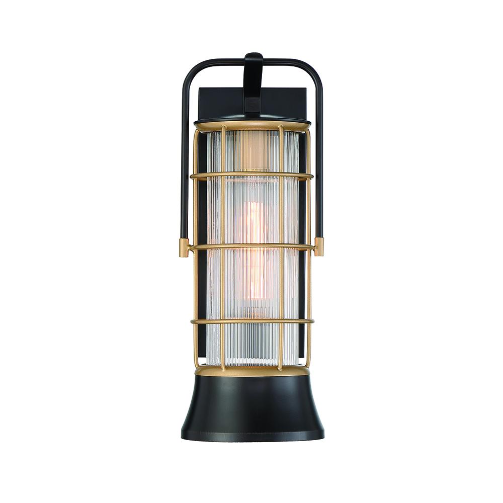 RIVAMAR,MED WALL LANTERN,BRZ