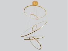 Avenue Lighting HF4446-PB - Aria 6 Ring Multi Port Pendant