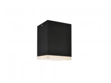 Avenue Lighting AV9889-BLK - Avenue Outdoor Collection Ceiling Flushmount