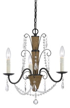 CAL Lighting FX-3592-3 - 60W X 3 Antigo Chandelier