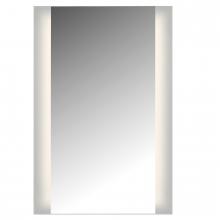CAL Lighting LM2WG-C2436 - LED, 2 Sided Ada Mirror. 3K, Non-Dimmable, 24"W X 36"H With Easy Cleat System