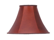 CAL Lighting SH-7151 - Bell Leatherette Shade