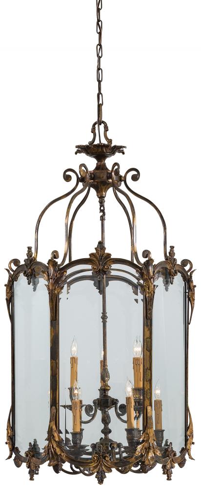 9 LIGHT FOYER PENDANT
