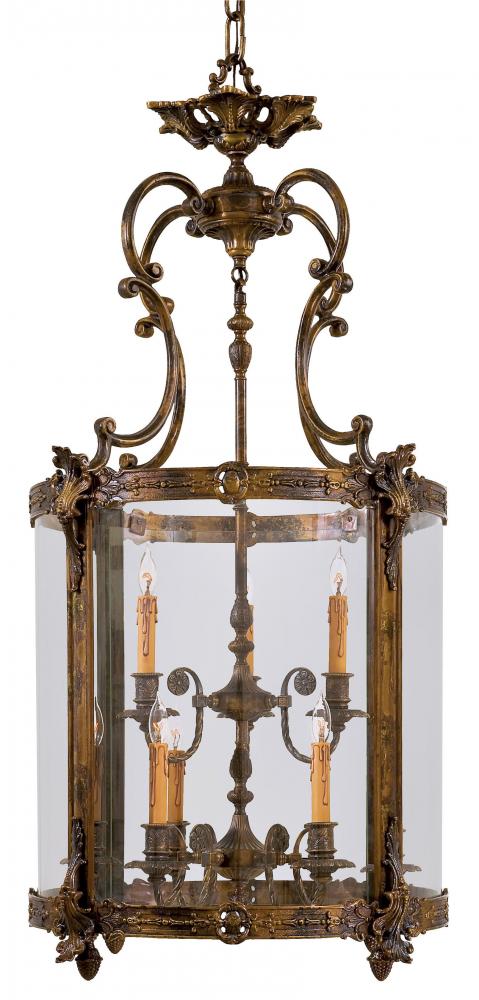 9 LIGHT FOYER PENDANT
