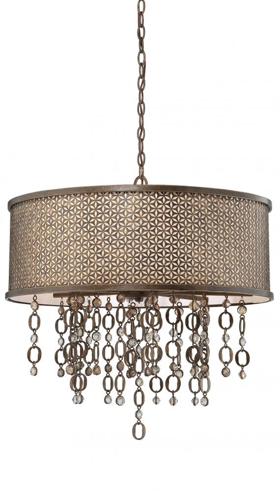 8 LIGHT DRUM PENDANT