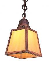 Arroyo Craftsman AH-1TGW-VP - a-line shade pendant with t-bar overlay