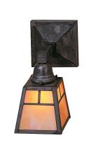 Arroyo Craftsman AS-1EGW-P - a-line shade one light sconce without overlay (empty)