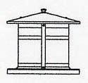 Arroyo Craftsman BC-11GW-VP - 11" berkeley column mount