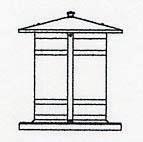 Arroyo Craftsman BC-11LGW-AB - 11" berkeley long body column mount