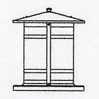 Arroyo Craftsman BC-11LOF-BK - 11" berkeley long body column mount