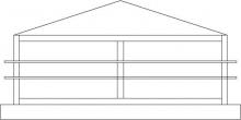 Arroyo Craftsman BEC-15CS-RB - 15" bexley column mount