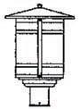 Arroyo Craftsman BP-11LF-RC - 11" berkeley long body post mount