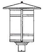 Arroyo Craftsman BP-17LWO-MB - 17" berkeley long body post mount