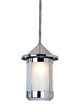 Arroyo Craftsman BSH-7M-N - 7" berkeley stem hung pendant