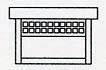 Arroyo Craftsman GCM-8CS-BZ - 8" glasgow flush ceiling mount