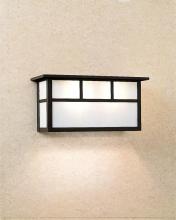 Arroyo Craftsman HS-14SDTWO-RC - 14" huntington short body sconce with double t-bar overlay