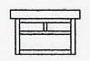 Arroyo Craftsman MCM-7TM-S - 7" mission flush ceiling mount with T-bar overlay