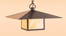Arroyo Craftsman MH-30CLF-MB - 30" monterey pendant with cloud lift overlay
