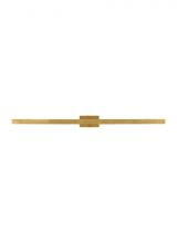 Visual Comfort & Co. Modern Collection 700DES36NB-LED930-277 - Dessau Modern dimmable LED 36 Picture Light in a Natural Brass/Gold Colored finish