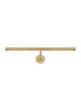 Visual Comfort & Co. Modern Collection 700PLUF12NB-LED930 - Modern Plural Faceted dimmable LED 12 Picture Light in a Natural Brass/Gold Colored finish