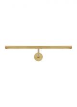 Visual Comfort & Co. Modern Collection 700PLUF12NB-LED930 - Modern Plural Faceted dimmable LED 12 Picture Light in a Natural Brass/Gold Colored finish