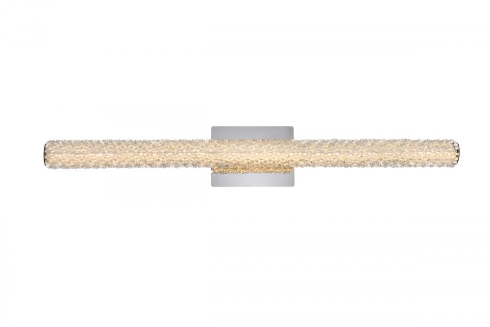 Bowen 36 Inch Adjustable LED Wall Sconce in Chrome