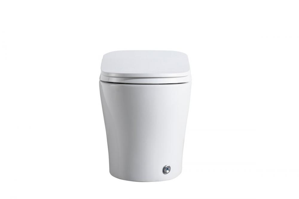 Kano Smart Elongated Toilet 27x15x20 in Ivory White