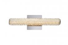 Elegant 3800W18C - Bowen 18 Inch Adjustable LED Wall Sconce in Chrome