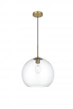 Elegant LD2216SG - BAXTER Hang D13.8"H13.4"L1 Satin Gold CL