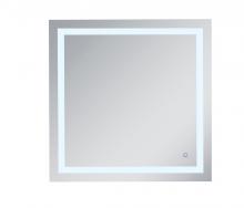 Elegant MRE13636 - Helios 36in X 36in Hardwired LED Mirror With Touch Sensor and Color Changing Temp 3000k/4200k/6400k