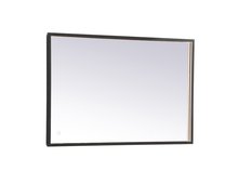Elegant MRE62040BK - Pier 20x40 inch LED Mirror with Adjustable Color Temperature 3000K/4200K/6400K in Black