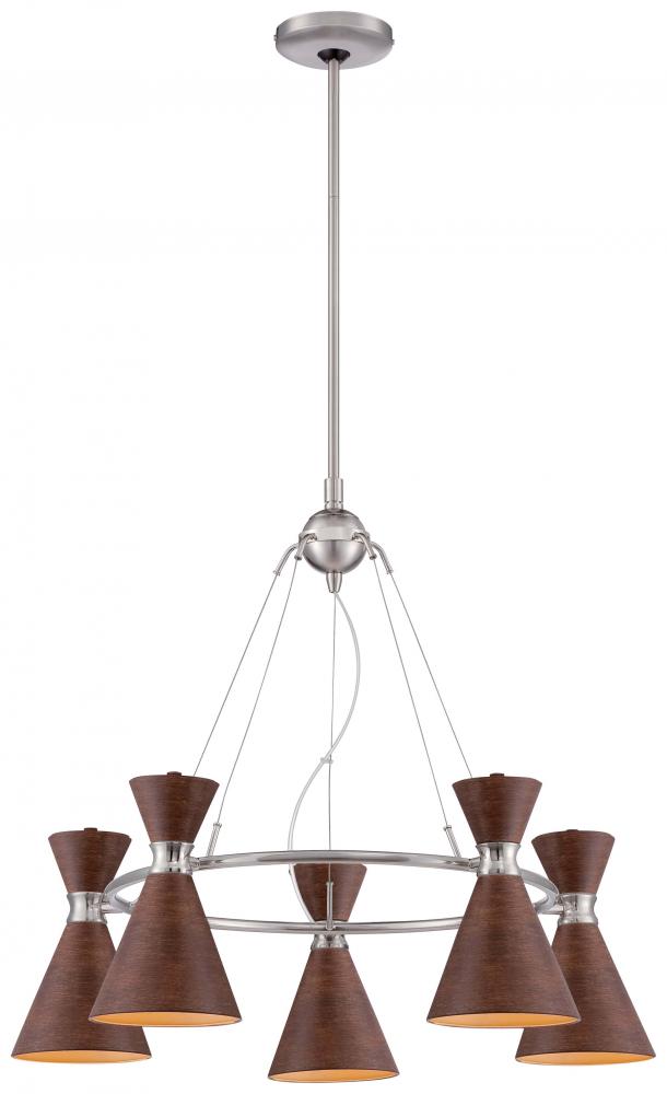 5 LIGHT CHANDELIER