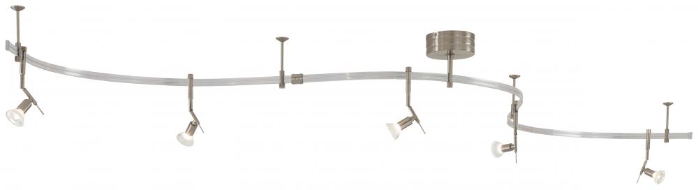 5 Light Low Voltage Monorail Kit P4035 084 Lighting Depot