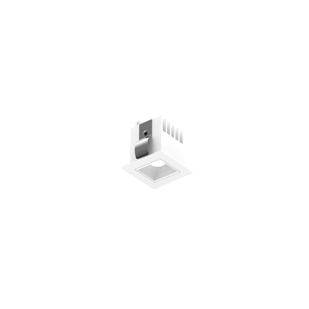 Recessed downlight with 1 spot light