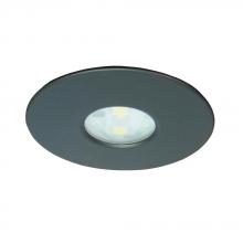 Dals K4001-BK - Kit of 3 Recessed Round Under Cabinet SuperPuck Lights