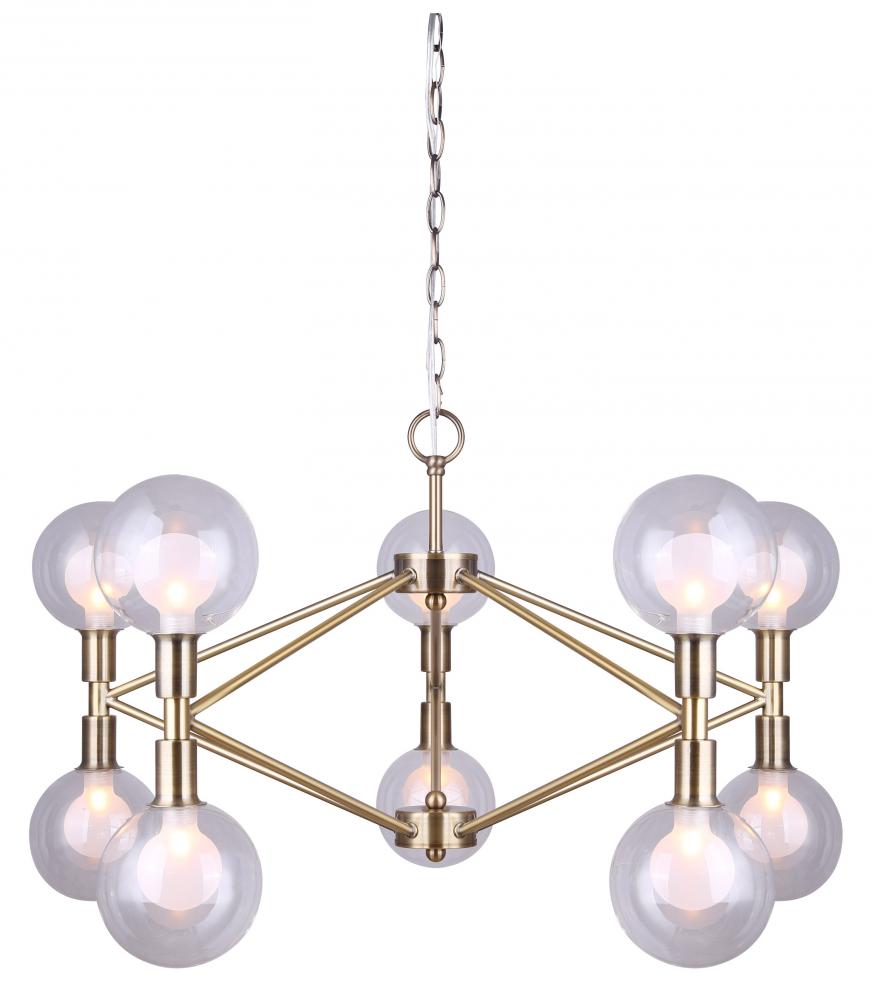 FRANCINE 10 Light Chandelier