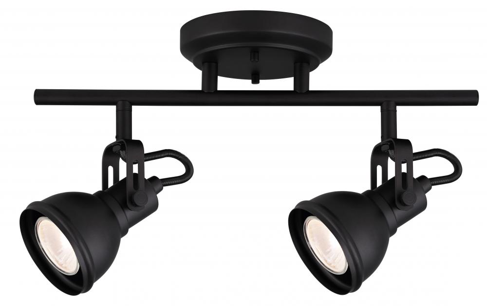 Polo 2 Light Track Lighting Chrome Finish IT622A02BK10 Lighting Depot