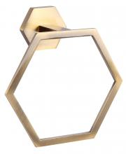 Canarm BA109A07GD - Bath Accessories, ATALEE, BA109A07GD, Towel Ring, 7.125inch W x 7.125inch H x 3inch D