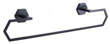 Canarm BA109A24BK - Bath Accessories, ATALEE, BA109A24BK, MBK Color, Towel Bar, 23.625inch W x 4.625inch H x 3