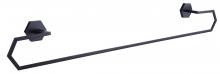 Canarm BA109A36BK - Bath Accessories, ATALEE, BA109A36BK, MBK Color, Towel Bar, 36inch W x 4.625inch H x 3inch