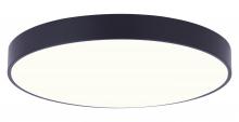 Canarm LED-CP9D10-BK - LED Edgeless Light, 9" Matte Black, 30W Dimmable, 3000K, 1800 Lumen, Surface Mou