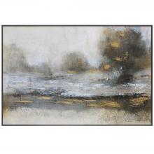Uttermost 41437 - Uttermost Gilt Misty Landscape Framed Print
