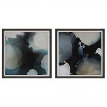 Uttermost 41458 - Uttermost Telescopic Abstract Framed Prints, Set/2